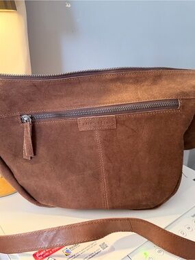 Harbour 2nd Women’s Brown Suede Belt Bag
